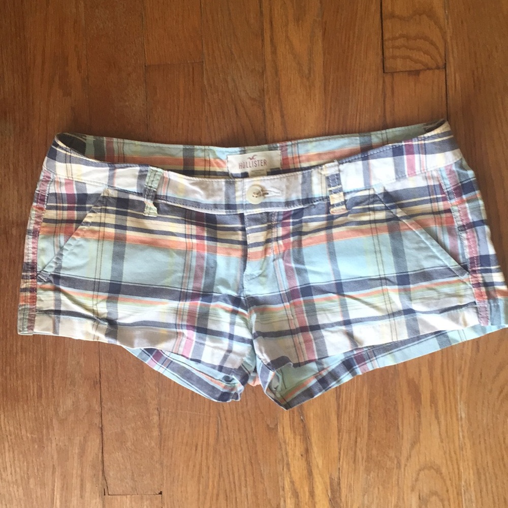 Plaid shorts